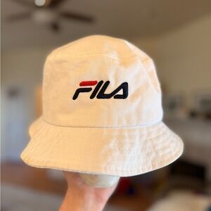 Fila Bucket Hat with Logo